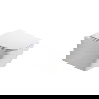 Set vas wc suspendat Fluminia Paris capac Soft Close Alb