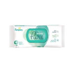 Servetele umede fara plastic Pampers Harmonie Aqua Plastic Free, 48 buc