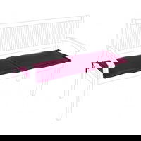 Perna pentru banca de gradina 2 locuri Poly180, Bizzotto, 115 x 47 cm, poliester impermeabil, bordo, Bizzotto