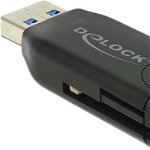 Micro USB OTG Barbat + USB 3.0 A (91734), Delock