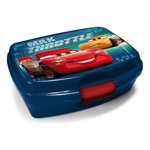 Cutie alimentara, Cars, Max throttle, albastra, 16x11x6 cm