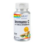 Zinc si Vitamina D3 Immuno C Solaray