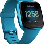 Ceas smartwatch Fitbit Versa Lite, Marina Blue/Marina Blue Aluminum
