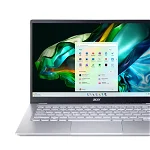 Acer Laptop Acer Swift Go 14 SFG14-41, AMD Ryzen 7 7730U, 14 inch FHD, 16GB RAM, 1TB SSD, Free DOS, Argintiu, Acer
