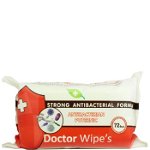 Dr. Wipe's Servetele umede antibacteriene 72 buc