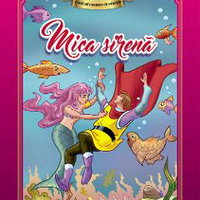 Mica Sirena - carte de colorat cu povesti (format B5)