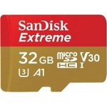 Card de memorie SanDisk Extreme MicroSDHC SDSQXAF-032G-GN6MA 32GB, clasa 10, A1