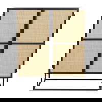 MALM Comodă 4 sertare, negru-maro, 80x100 cm MALM Comodă 4 sertare, negru-maro, 80x100 cm