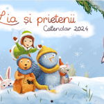 Calendar 2024 de perete: Lia si prietenii, -