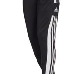 adidas Performance, Pantaloni cu logo, pentru fotbal Squadra 21, Negru