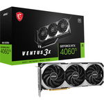 Placa video MSI GEFORCE RTX 4060 TI VENTUS 3X 8G OC, 8GB GDDR6X, 128-bit