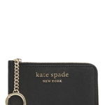Genti Femei Kate Spade New York cameron medium zip card holder Black