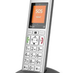 Telefon fara fir DECT Gigaset E390 HX, handsfree (Negru/Argintiu), Gigaset