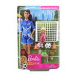 Papusa bruneta Antrenor de fotbal, Barbie, 