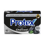 Sapun solid Protex Detox & Pure Charcoal cu ingredient natural antibacterian, 90 g