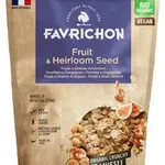 Musli crocant BIO cu fructe, migdale si seminte heirloom Favrichon