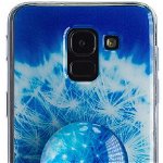 Husa Silicon cu suport Samsung Galaxy J6 2018 Floral, Contakt