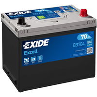 Baterie auto Exide Excell 70Ah 12V EB704