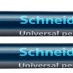 Marker OHP fin permanent Schneider 222, 0.7 mm, Albastru