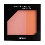 Fard de obraz/blush Duo,Magic Studio, Light Pink, Magic Studio
