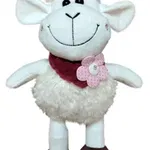 Jucarie Oita din Plus, 38cm, Alba