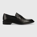 Vagabond Shoemakers mocasini de piele Frances 2.0 femei, culoarea negru, cu toc plat, Vagabond Shoemakers