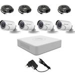 Kit de supraveghere hikvision dvr ds-7104hghi-f1