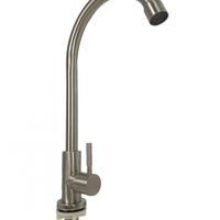 Baterie Bucătărie Apă Rece MIXXUS MONO-01.SUS, Monocomandă, Oțel Inoxidabil, Pipa Pivotantă 360°, Mixxus