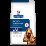 HILL'S Dog Prescription Diet z/d ActivBiome 3 kg dieta veterinara pentru caini cu probleme de piele, intolerante, HILL'S