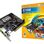 Placa de captura COMPRO VideoMate C100, PCI, Compro