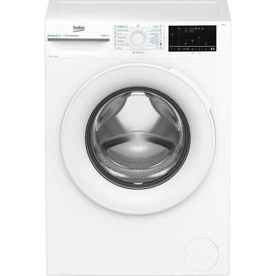 Masina de spalat rufe frontala Beko BM3WFU47415WW, 7 kg, 1400 RPM, Child Lock, Display Digital, SteamCure, AddXtra, Motor ProSmart Inverter, Alb, Clasa A