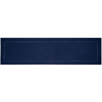 Traversă masă Heda albastru închis, 33 x 130 cm, 