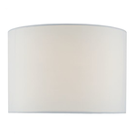 Abajur Mina Cream Cotton Drum Shade 30cm, dar lighting group