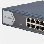 Switch Hikvision DS-3E0516-E(B), 16-port, fara management, HIKVISION