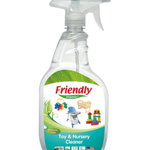 Detergent Spray pentru jucarii si suprafete, 650 ml, Friendly Organic