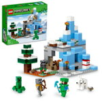 LEGO Minecraft - The Frozen Peaks (21243) | LEGO, LEGO