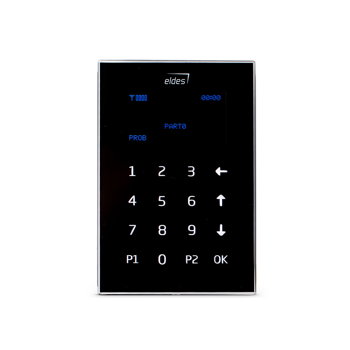 Tastatura LCD Eldes EKB2-BL, 1 zona, buzzer, negru, Eldes