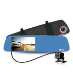 Camera Auto Oglinda iUni Dash 832, Dual Cam, Full HD, Night Vision, G Senzor, Unghi 170 grade
