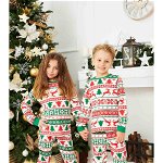 Pijama de Craciun copii model Frosty 2-3 Ani (86-94cm), Haine de vis