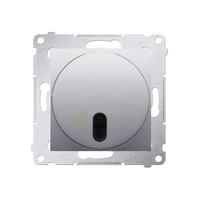 Intrerupator cu releu si temporizare, domeniu de reglare 30 sec -99min necesita instalatie 3 fire, silver mat metalic, Simon