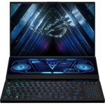 Laptop Gaming ASUS ROG Zephyrus Duo GX650PZ (Procesor AMD Ryzen™ 9 7945HX (64M Cache, up to 5.4 GHz), 16inch QHD+ 240Hz, 32GB, 1TB SSD, nVidia GeForce RTX 4080 @12GB, Win 11 Home, Negru), ASUS