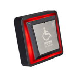 Buton de iesire pentru persoane cu dizabilitati, LED bicolor, NO-COM-NC, PBK-871(LED), Oem