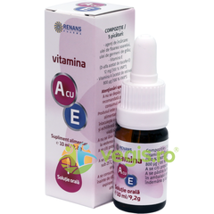 Vitamina A cu E solutie orala, 10ml - Renans, RENANS PHARMA