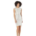 Imbracaminte Femei Vince Camuto Extended Cap Sleeve Sequin Bodycon Champagne, Vince Camuto
