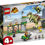LEGO® Jurassic World: Evadarea dinozaurului T.rex, 140 piese, Multicolor, 76944, Multicolor, LEGO