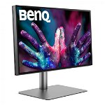 MONITOR BENQ PD2725U 27 inch, Panel Type: IPS, Backlight: LED backlight ,Resolution: 3840x2160, Aspect Ratio: 16:9, Refresh Rate:60Hz, Responsetime GtG: 5ms(GtG), Brightness: 250 cd/m², Contrast (static): 1200:1,Viewing angle: 178°/178°, Col, BENQ