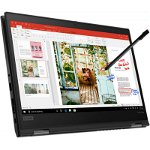 Notebook / Laptop 2-in-1 Lenovo 13.3'' ThinkPad X390 Yoga, FHD IPS Touch, Procesor Intel® Core™ i7-8565U (8M Cache, up to 4.60 GHz), 16GB DDR4, 512GB SSD, GMA UHD 620, 4G LTE, Win 10 Pro, Black