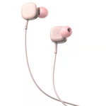 Casti in-ear cu fir Tellur Basic Sigma, microfon, roz