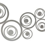 Tabla magnetica, Coloray, Lemn decorativ, Maro, 120x60 cm, Marker alb, Magneti, 010640700040400027237