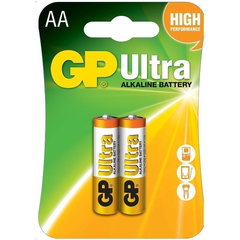 Baterii GP Batteries Ultra Alcaline AA, R6, 2 buc